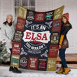 Elsa Premium Fleece Blanket Premium Blanket