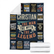 Christian Premium Fleece Blanket Premium Blanket