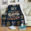 Rey Premium Fleece Blanket Premium Blanket