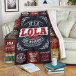 Lola Premium Fleece Blanket Premium Blanket