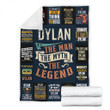 Dylan Premium Fleece Blanket Premium Blanket
