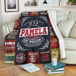 Pamela Premium Fleece Blanket Premium Blanket