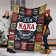 Nana Premium Fleece Blanket Premium Blanket