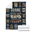 Duane Premium Fleece Blanket Premium Blanket