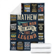 Mathew Premium Fleece Blanket Premium Blanket