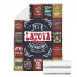 Latoya Premium Fleece Blanket Premium Blanket