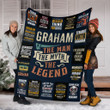 Graham Premium Fleece Blanket Premium Blanket