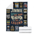 Jimmie Premium Fleece Blanket Premium Blanket