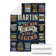 Martin Premium Fleece Blanket Premium Blanket