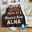 Bf03 Alma Premium Fleece Blanket Premium Blanket