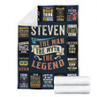 Steven Premium Fleece Blanket Premium Blanket