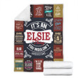 Elsie Premium Fleece Blanket Premium Blanket