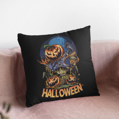 Halloween Home Decor Pillow Covers, Halloween Season Cushion Covers