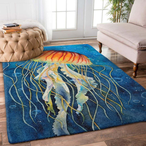 Jellyfish Large Area Rugs Highlight For Home, Living Room & Outdoor Area Rug