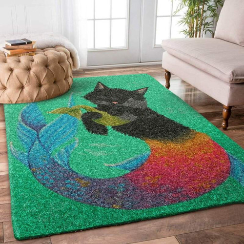 Cat Fish Large Area Rugs Highlight For Home, Living Room & Outdoor Area Rug