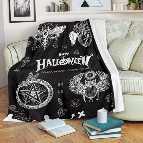 Holloween Nightmare Blanket002 Premium Blanket