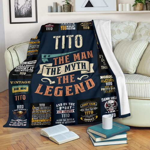 Tito Premium Fleece Blanket Premium Blanket