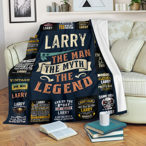 Larry Premium Fleece Blanket Premium Blanket