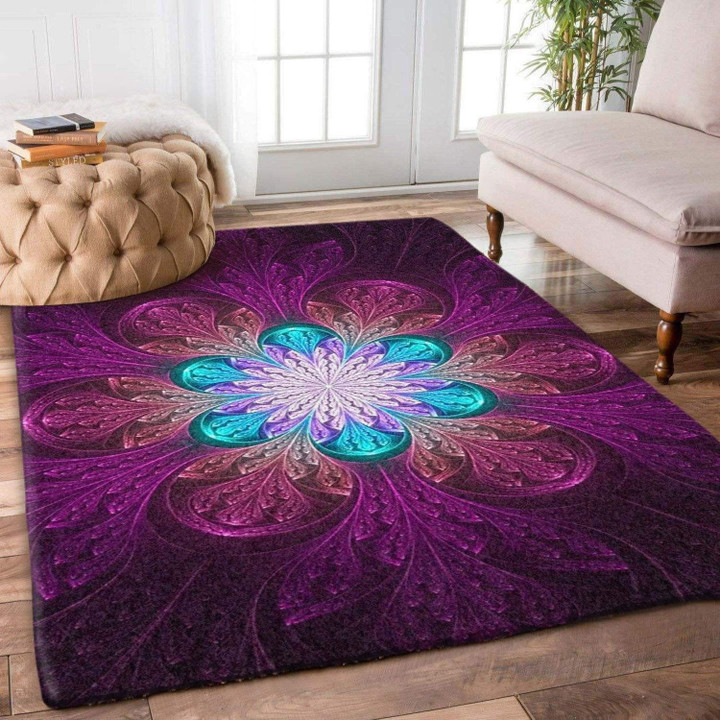 Mandala Large Area Rugs Highlight For Home, Living Room & Outdoor Area Rug