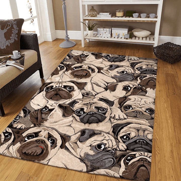 Dog Large Area Rugs Highlight For Home, Living Room & Outdoor Area Rug