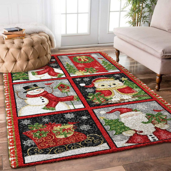 Christmas Love Large Area Rugs Highlight For Home, Living Room & Outdoor Area Rug