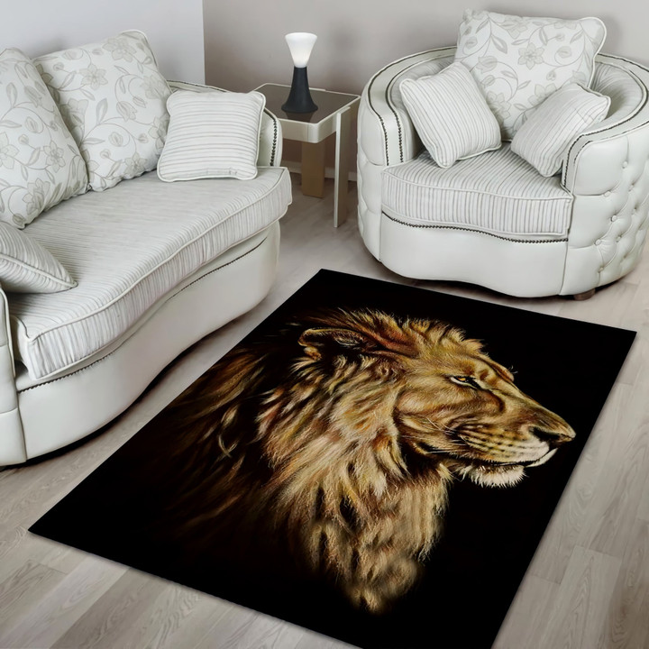 Lion Rug Highlight For Home, Living Room & Outdoor Area Rug