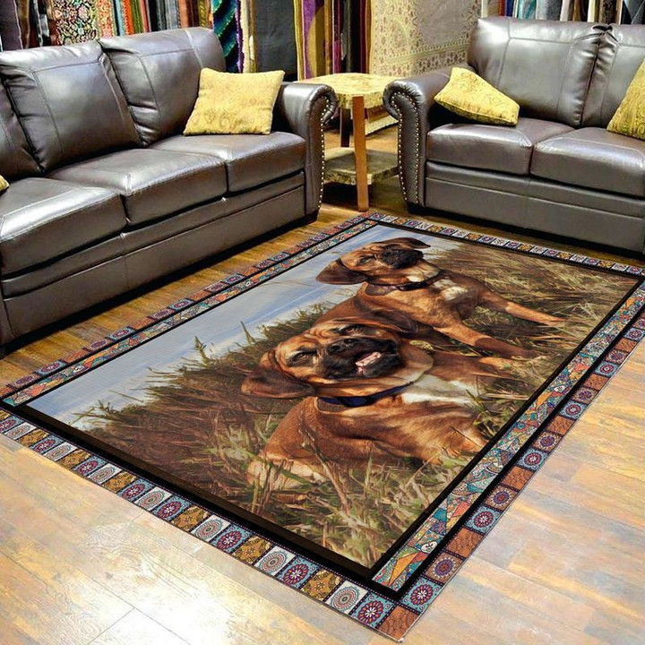 Puggle Friend Large Area Rugs Highlight For Home, Living Room & Outdoor Area Rug