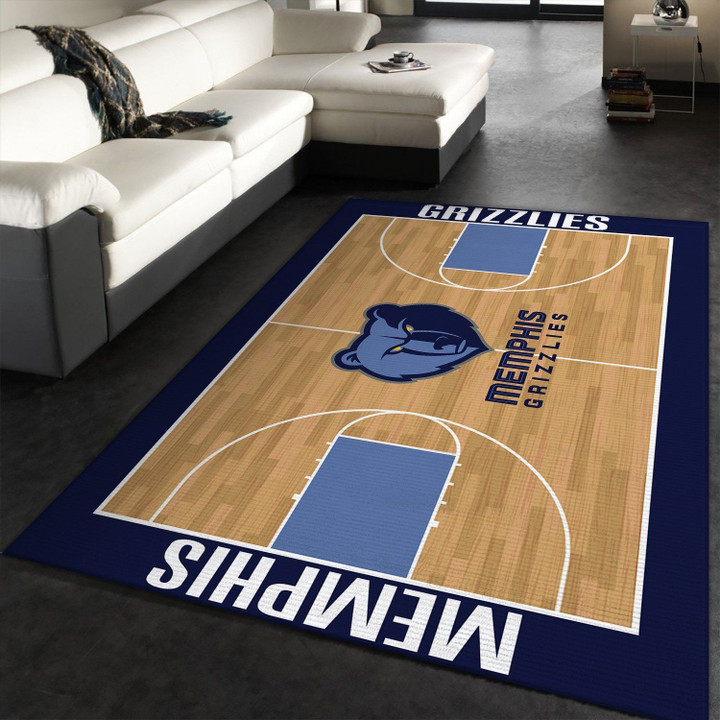 Memphis Grizzlies Large Area Rugs Highlight For Home, Living Room & Outdoor Area Rug