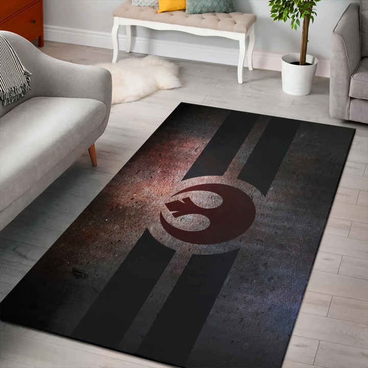 Rebellion Star Wars Large Area Rugs Highlight For Home, Living Room & Outdoor Area Rug