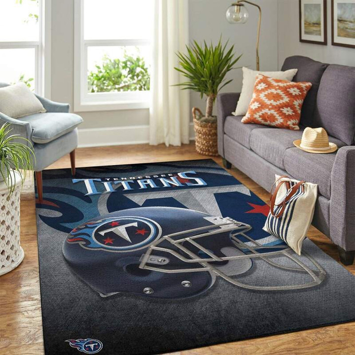 Elevate Fandom With Tennessee Titans Living Room Area Rug