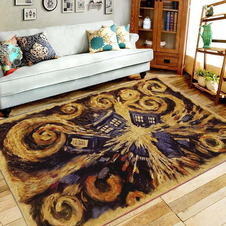 Doctor Who Area Rug For Time-Traveler's Paradise