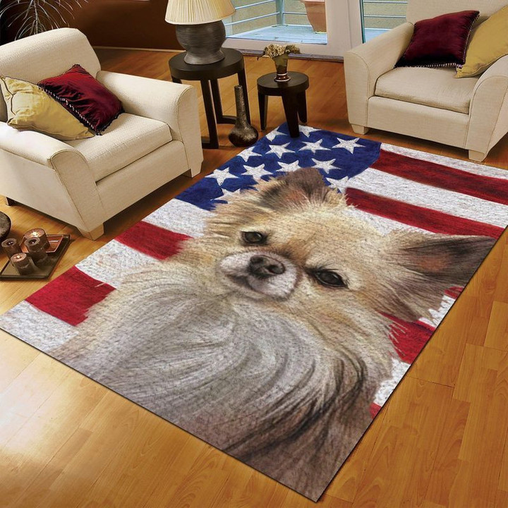 Chihuahua American Carrying You Rug Carpet