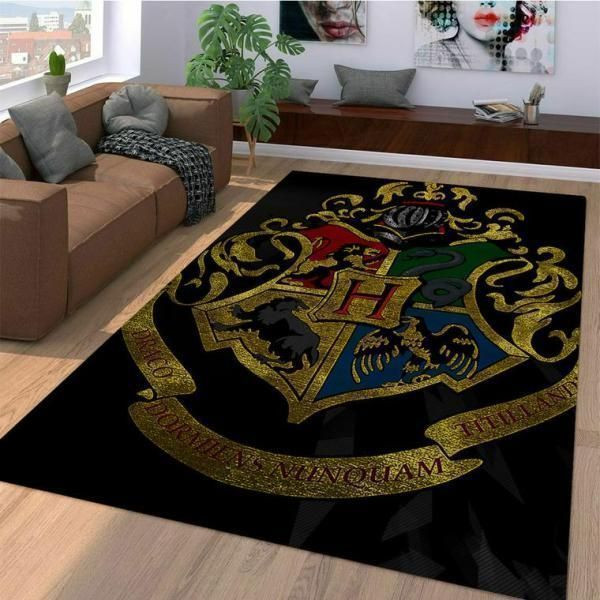 Platform 9¾ Welcome With Harry Potter Living Room Area Rug Entry To Magic.
