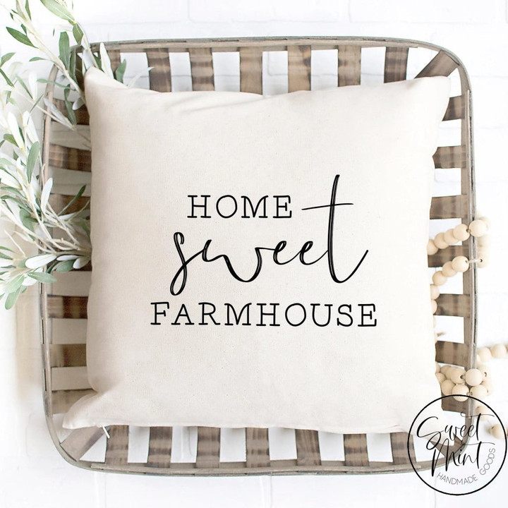 Home Sweet Farmhouse Pillow Cover