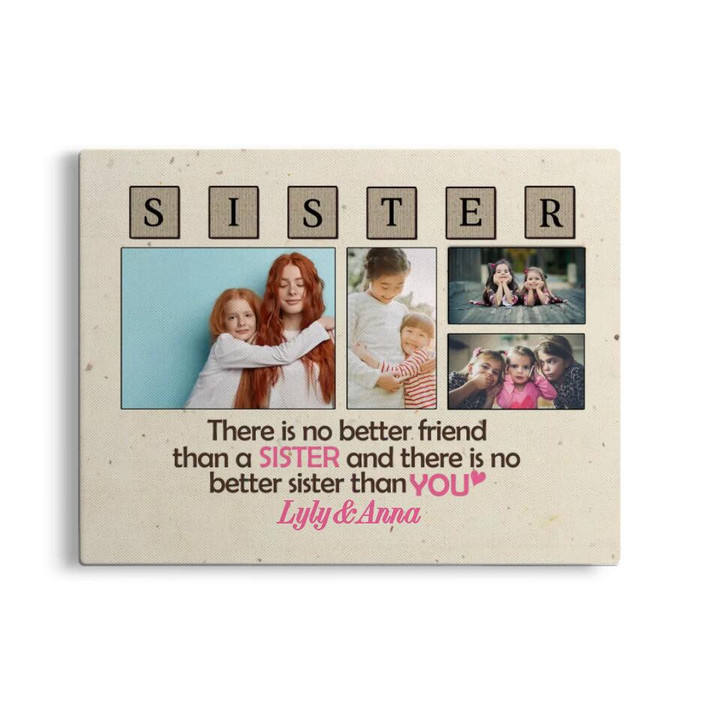 Canvas Prints From Photos, Personalized Canvas, Gifts For Best Friends, Gift For Sister Demcanvas