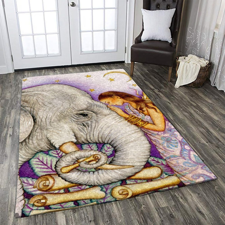 Elephant Spirits Rug Carpet
