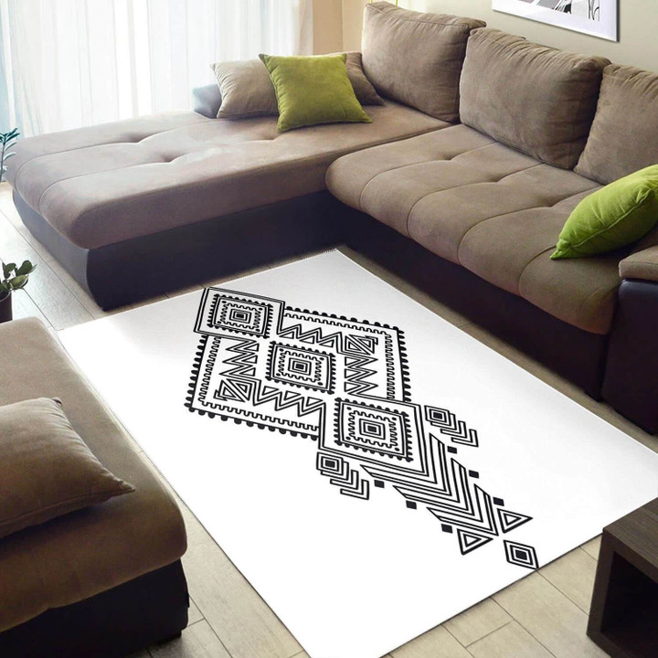 Trendy African Style Modern Natural Hair Afrocentric Pattern Art Carpet House Rug Large Rectangle Rugs Highlight For Home, Living Room & Outdoor Rectangle Rug