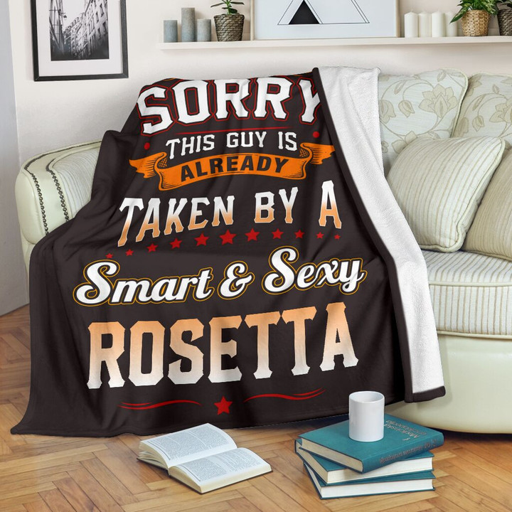 Bf03 Rosetta Premium Fleece Blanket Premium Blanket