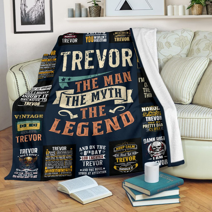Trevor Premium Fleece Blanket Premium Blanket