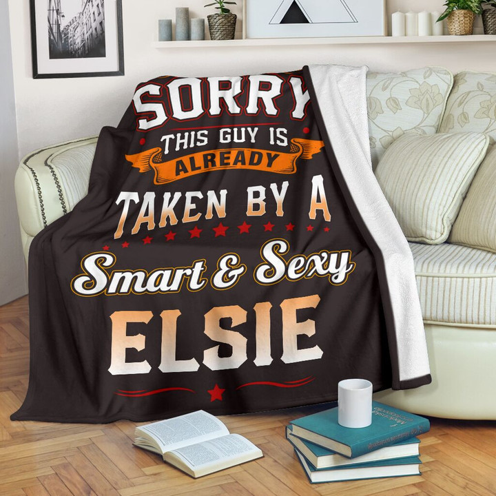 Bf03 Elsie Premium Fleece Blanket Premium Blanket