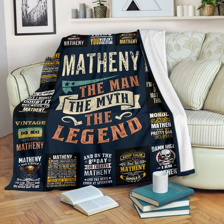 Matheny Premium Fleece Blanket Premium Blanket