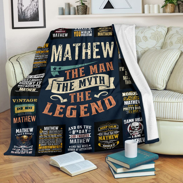 Mathew Premium Fleece Blanket Premium Blanket