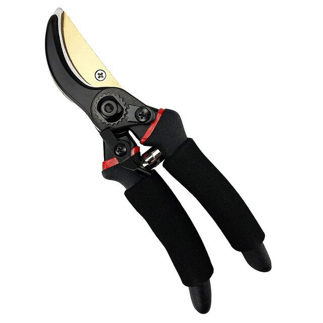 Gardening scissors pruning shears professional sharp hand pruning shears and safety lock tree trimming trim non-slip handle