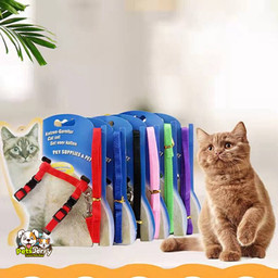 Cat Collar Harness Leash Adjustable | Cat Harnesses for Sale