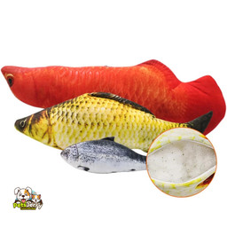 Pet Soft Plush Fish Cat Toy Accessories Interactive | indoor Cat Toys