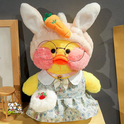 Kawaii Plush Toy Duck Lalafanfan | Stuffed Animal Duck - PetsJerry