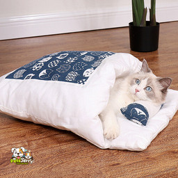 Winter Warm House Small Pet Mat | Cat Bed for Small Animals | PetsJerry