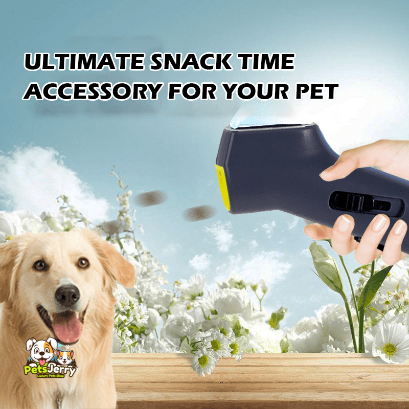 Ultimate Snack Time Accessory For Your Pet | Pet Treat Launcher