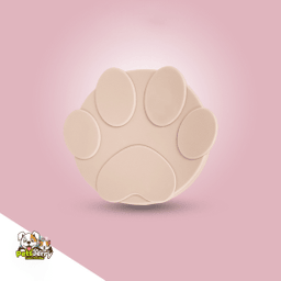 paw shaped pet canned food sealer and spoon