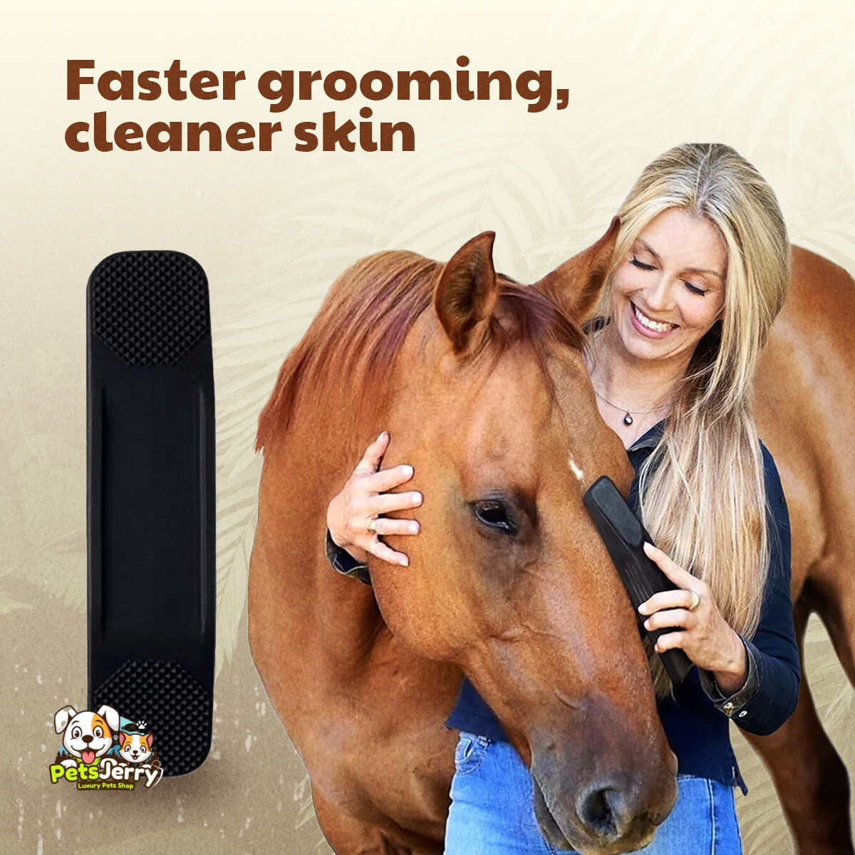 Shedding Grooming Massage Brush for Pets